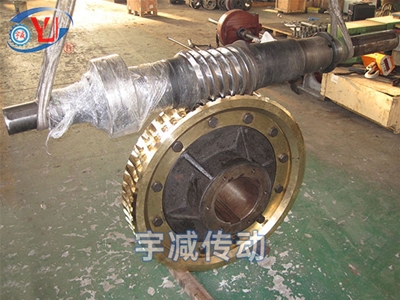560中間距立體二次包絡蝸輪蝸桿維修